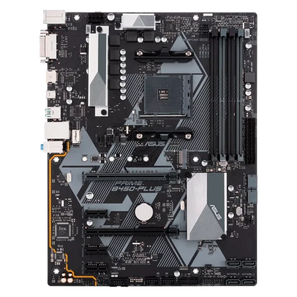 Placă de bază Asus PRIME B450-PLUS Gaming/ ATX/ AMD B450 photo 1 Placă de bază Asus PRIME B450-PLUS Gaming/ ATX/ AMD B450 photo 1