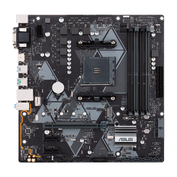 Placă de bază Asus PRIME B450M-A Business/ mATX/ AMD B450 photo 1