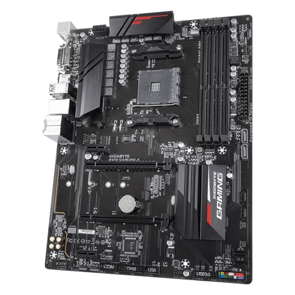 Placă de bază Gigabyte B450 GAMING X 1.0 Gaming/ ATX/ AMD B450 photo 1 Placă de bază Gigabyte B450 GAMING X 1.0 Gaming/ ATX/ AMD B450 photo 1
