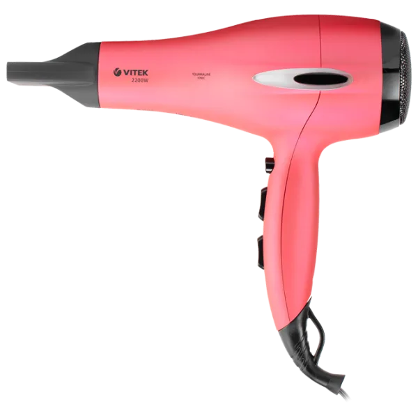 Uscător de păr Vitek VT-2329 2200 W / Red photo 1
