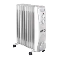 Calorifer electric cu ulei Delfa DOW9 2000 W/ White