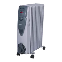 Масляный обогреватель Saturn ST-OH0413 2500 Вт/ Серый