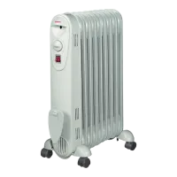 Calorifer electric cu ulei Saturn ST-OH0442 2000 W/ White