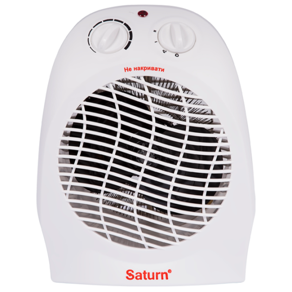Тепловентилятор Saturn ST-HT0481K 2000 Вт / Белый photo 1