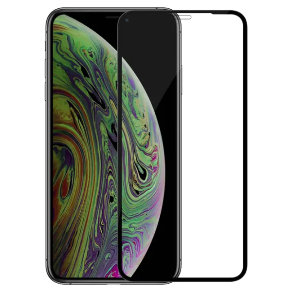 Sticla Protectoare Nillkin iPhone XS Max 0.33 mm/ Anti Glare/ Black photo 1