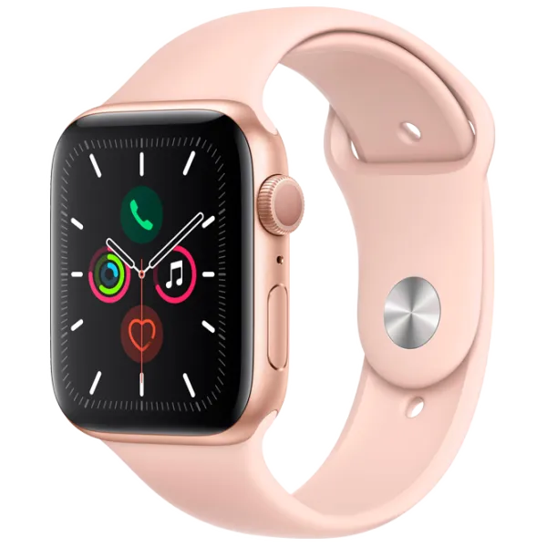 Ceas inteligent Apple Watch Series 5 1.57"/ MWV72/ Sport Band Gold photo 1 Ceas inteligent Apple Watch Series 5 1.57"/ MWV72/ Sport Band Gold photo 1