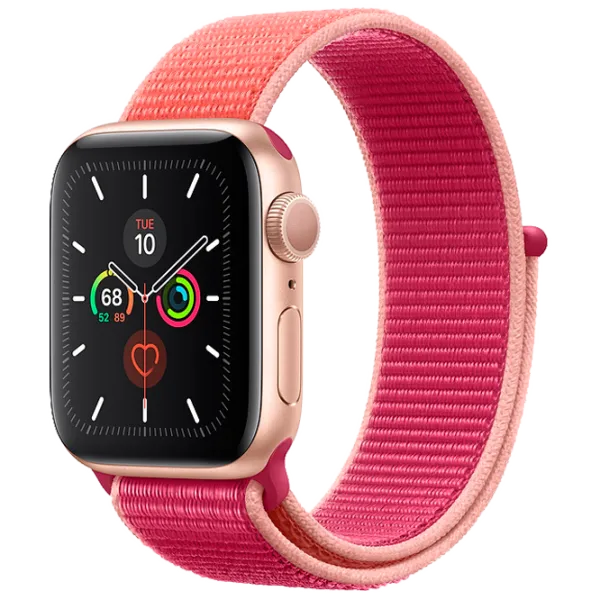 Ceas inteligent Apple Watch Series 5 1.57"/ Sport Loop Gold photo 1