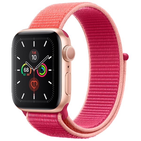 Ceas inteligent Apple Watch Series 5 1.57"/ Sport Loop Gold photo 1
