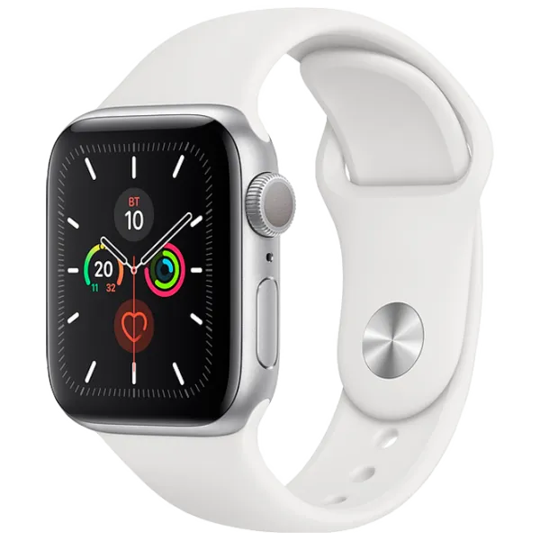 Ceas inteligent Apple Watch Series 5 1.78"/ MWVD2/ Sport Band Silver photo 1 Ceas inteligent Apple Watch Series 5 1.78"/ MWVD2/ Sport Band Silver photo 1