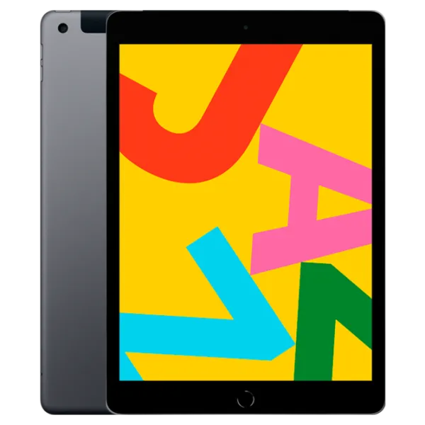 Планшет Apple iPad 2019 10.2"/ Космос Серый/ 128 ГБ/ LTE photo 1