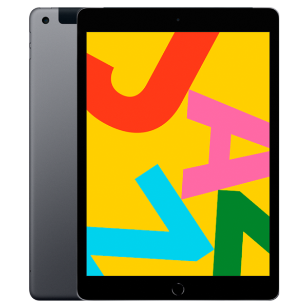 Планшет Apple iPad 2019 10.2"/ Космос Серый/ 128 ГБ/ LTE photo 1