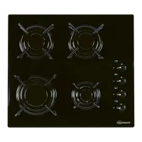 Plită KÜCHENCHEF KHK600S Gaz/ Black