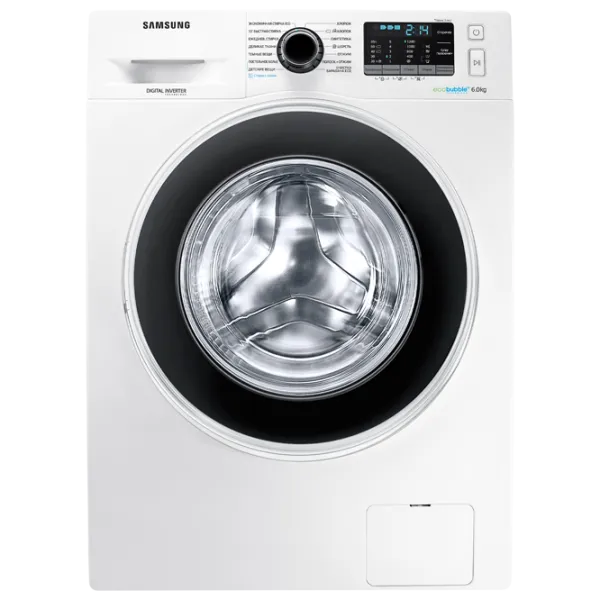 Стиральная машина Samsung WW60J52E0HWDBY 6 кг / 1200 об/мин / Белый photo 1