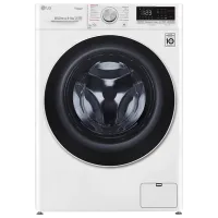 Стиральная машина с сушкой LG F4V5VG0W Direct Drive/AI DD/Steam/LG ThinQ/9 кг/Белый