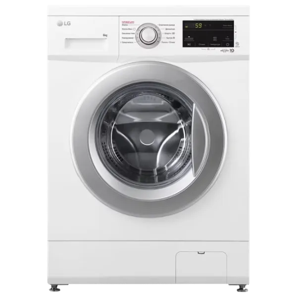 Mașină de spălat LG F2J3NS1W 6 kg / 1000 rpm / White photo 1
