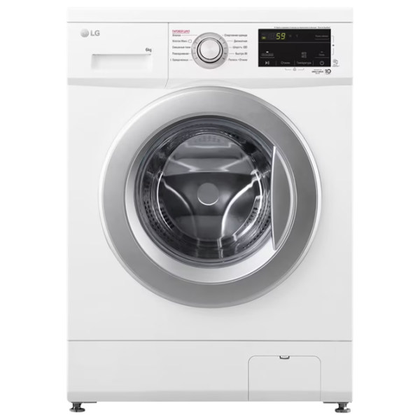 Mașină de spălat LG F2J3NS1W 6 kg / 1000 rpm / White photo 1