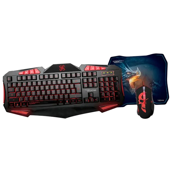Набор Qumo Axe Strike Проводная/ Черный photo 1