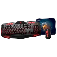 Набор Qumo Axe Strike Проводная/ Черный