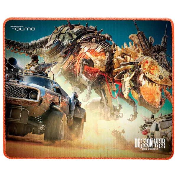 Covoraș pentru mouse Qumo Godzilla Red Brown photo 1