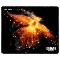 Covoraș pentru mouse Qumo Phoenix Orange Black