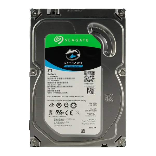 HDD Seagate SkyHawk Surveillance 2 TB ST2000VX008/ Silver photo 1