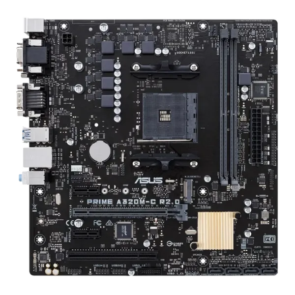 Материнская плата Asus PRIME A320M-C R2.0 Игровая/ mATX/ AMD A320 photo 1