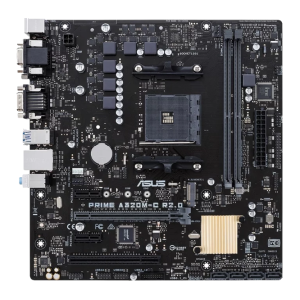 Материнская плата Asus PRIME A320M-C R2.0 Игровая/ mATX/ AMD A320 photo 1