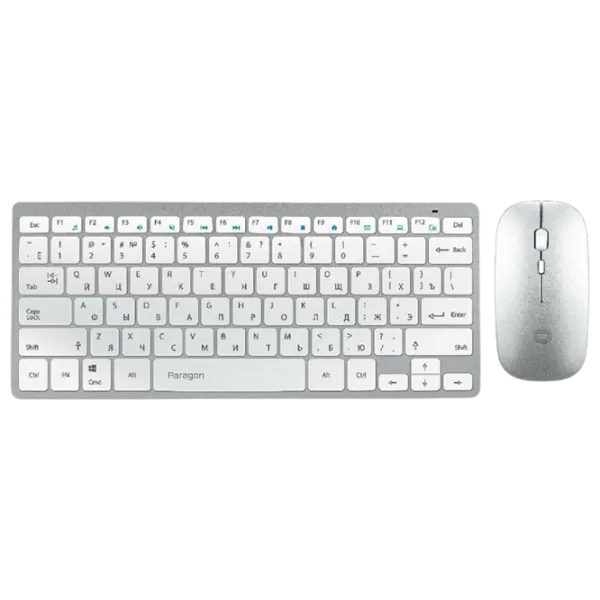 Tastatură Qumo Paragon Fără fir/ White photo 1