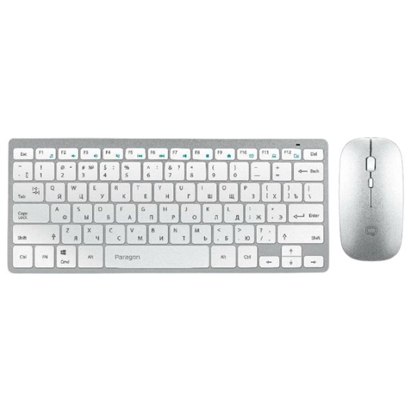 Tastatură Qumo Paragon Fără fir/ White photo 1
