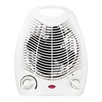 Тепловентилятор HAUSBERG HB-8501 W 2000 Вт / Белый