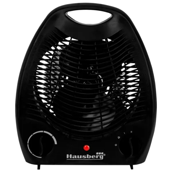Încălzitor cu ventilator HAUSBERG HB-8501 B 2000 W / Black photo 1