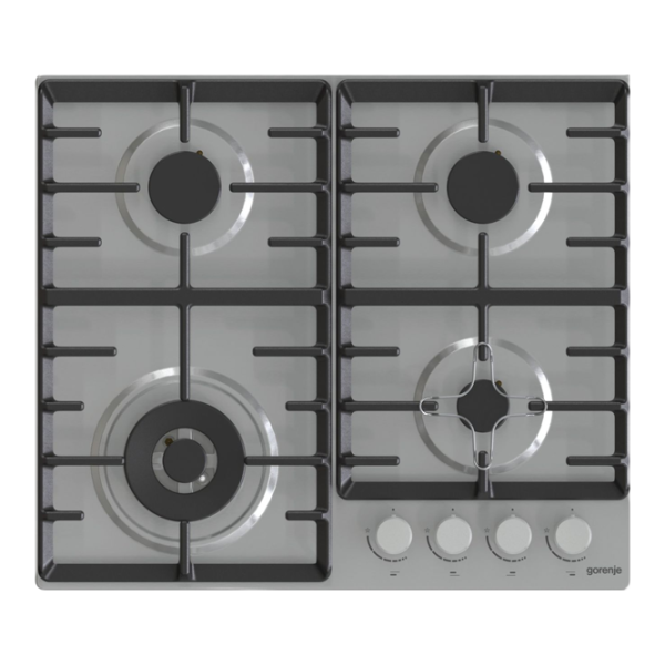 Plită încorporabilă pe gaz Gorenje GW 641 AX Gray photo 1