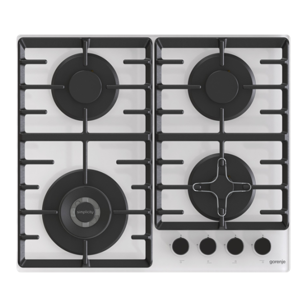 Plită Gorenje GTW 641 SYW Gaz/ White photo 1