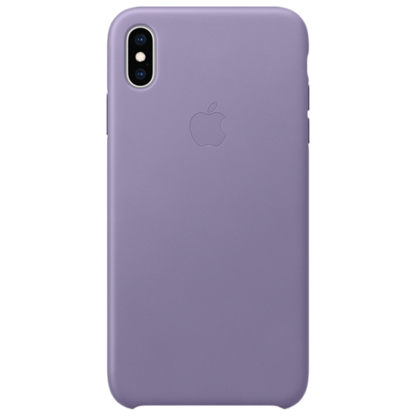 Чехол для смартфона Apple iPhone XS Max Apple/ Back/ Кожа/ Liliac Синий photo 1 Чехол для смартфона Apple iPhone XS Max Apple/ Back/ Кожа/ Liliac Синий photo 1