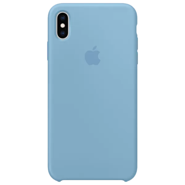 Husă pentru smartphone Apple iPhone XS Max Apple/ Back/ TPU/ Cornflower Blue photo 1 Husă pentru smartphone Apple iPhone XS Max Apple/ Back/ TPU/ Cornflower Blue photo 1