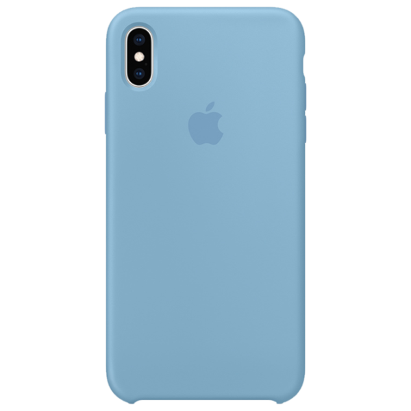 Husă pentru smartphone Apple iPhone XS Max Apple/ Back/ TPU/ Cornflower Blue photo 1 Husă pentru smartphone Apple iPhone XS Max Apple/ Back/ TPU/ Cornflower Blue photo 1