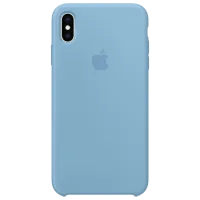 Чехол для смартфона Apple iPhone XS Max Apple/ Back/ TPU/ Cornflower Синий