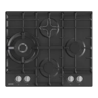 Plită Gorenje GW 6D41 MB Gaz/ Black