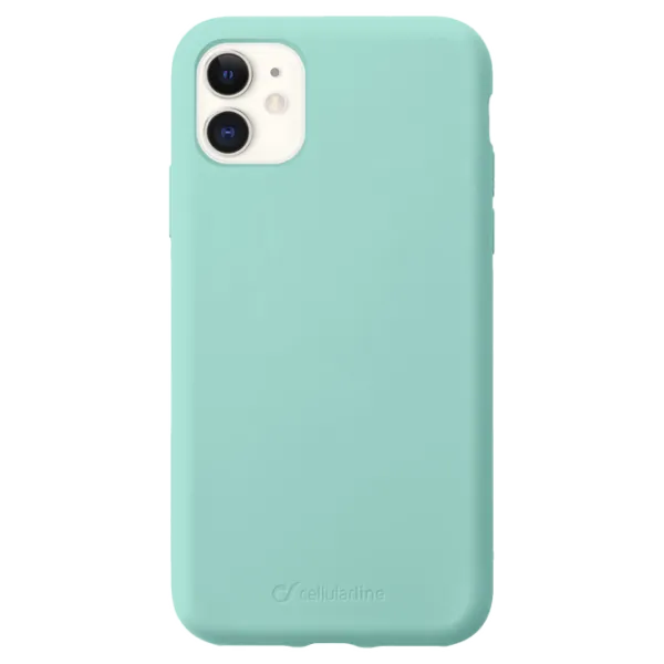 Husă pentru smartphone Apple iPhone 11 Cellularline/ Back/ TPU/ Green photo 1 Husă pentru smartphone Apple iPhone 11 Cellularline/ Back/ TPU/ Green photo 1
