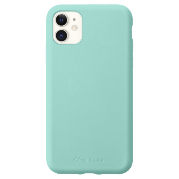 Husă pentru smartphone Apple iPhone 11 Cellularline/ Back/ TPU/ Green photo 1 Husă pentru smartphone Apple iPhone 11 Cellularline/ Back/ TPU/ Green photo 1