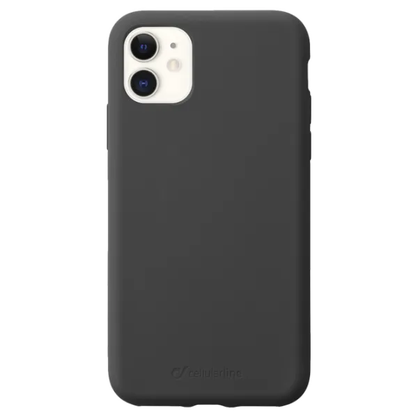 Husă pentru smartphone Apple iPhone 11 Cellularline/ Back/ TPU/ Black photo 1 Husă pentru smartphone Apple iPhone 11 Cellularline/ Back/ TPU/ Black photo 1