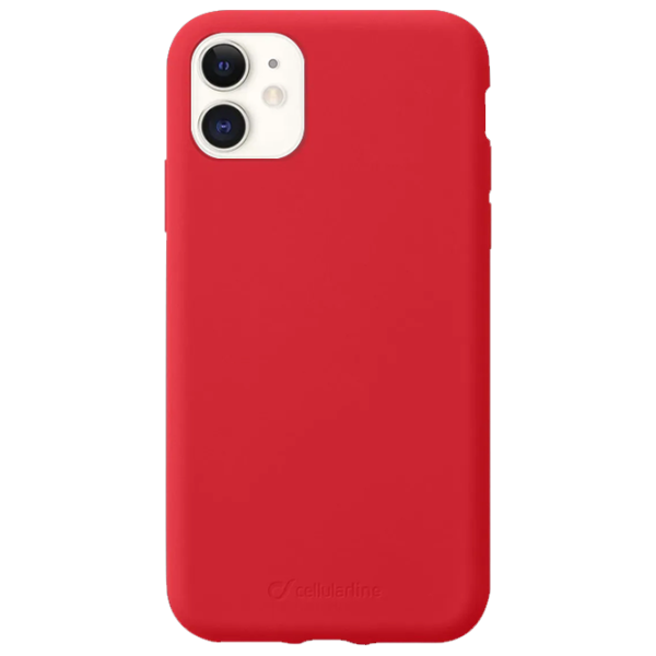 Husă pentru smartphone Apple iPhone 11 Cellularline/ Back/ TPU/ Red photo 1 Husă pentru smartphone Apple iPhone 11 Cellularline/ Back/ TPU/ Red photo 1
