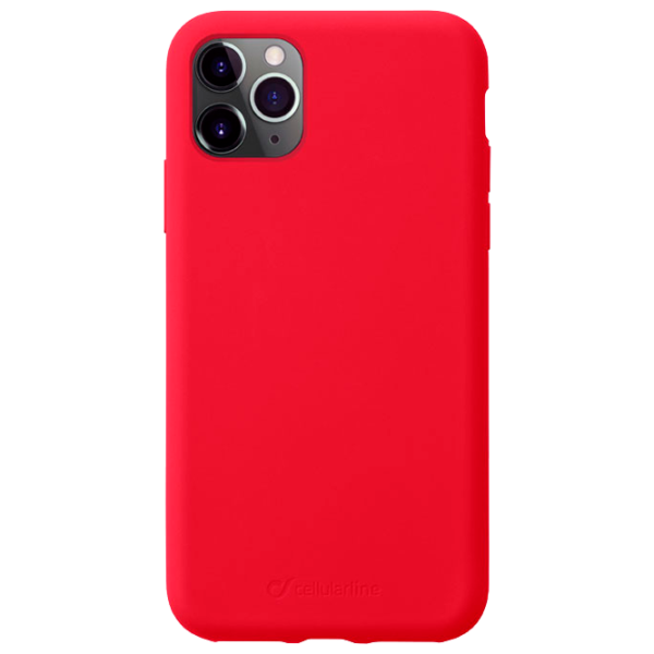 Husă pentru smartphone Apple iPhone 11 Pro Cellularline/ Back/ TPU/ Red photo 1