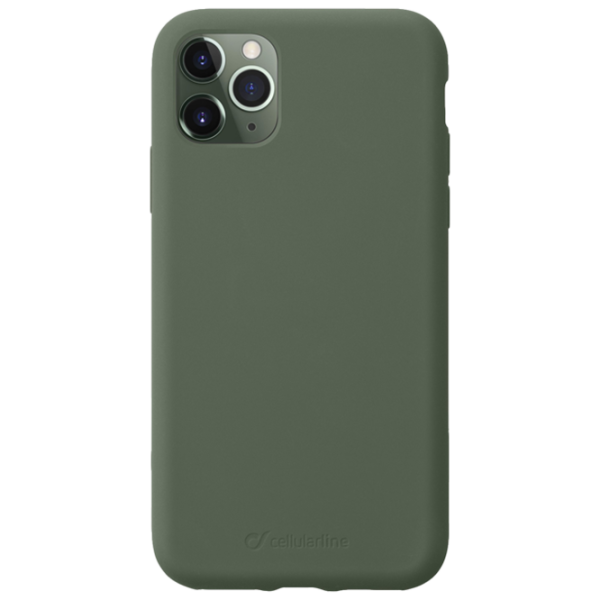 Husă pentru smartphone Apple iPhone 11 Pro Cellularline/ Back/ TPU/ Green photo 1 Husă pentru smartphone Apple iPhone 11 Pro Cellularline/ Back/ TPU/ Green photo 1