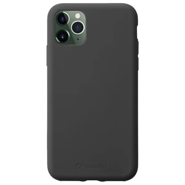 Husă pentru smartphone Apple iPhone 11 Pro Max Cellularline/ Back/ TPU/ Black photo 1 Husă pentru smartphone Apple iPhone 11 Pro Max Cellularline/ Back/ TPU/ Black photo 1
