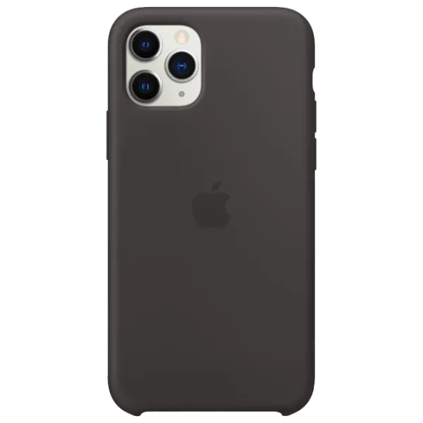 Husă pentru smartphone Apple iPhone 11 Pro Apple/ Back/ TPU/ Black photo 1 Husă pentru smartphone Apple iPhone 11 Pro Apple/ Back/ TPU/ Black photo 1