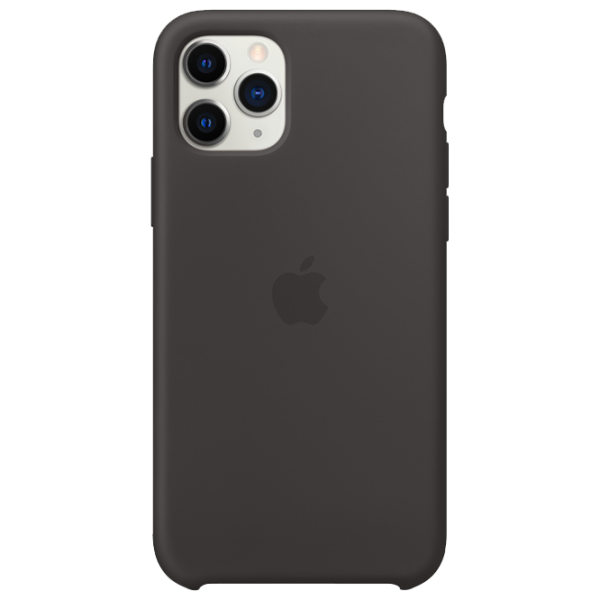 Husă pentru smartphone Apple iPhone 11 Pro Apple/ Back/ TPU/ Black photo 1 Husă pentru smartphone Apple iPhone 11 Pro Apple/ Back/ TPU/ Black photo 1