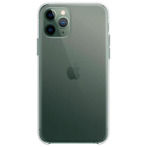 Чехол для смартфона Apple iPhone 11 Pro Apple/ Back/ TPU/ Прозрачный photo 1 Чехол для смартфона Apple iPhone 11 Pro Apple/ Back/ TPU/ Прозрачный photo 1