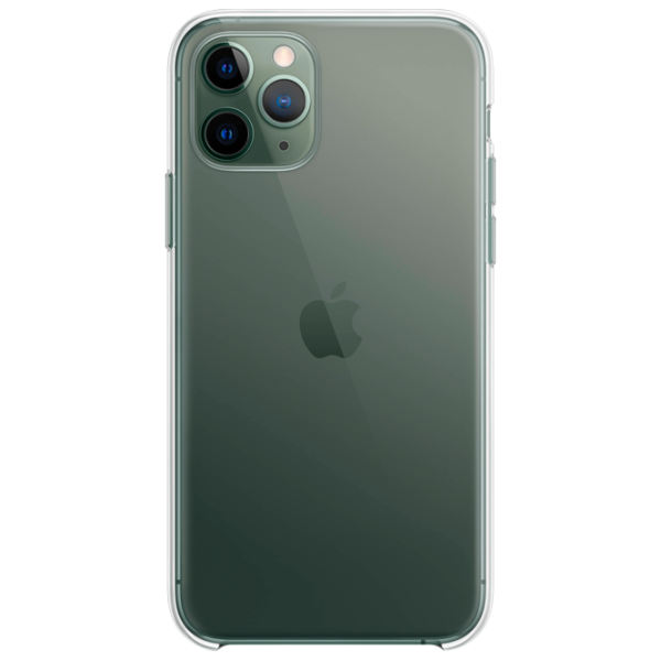 Чехол для смартфона Apple iPhone 11 Pro Apple/ Back/ TPU/ Прозрачный photo 1 Чехол для смартфона Apple iPhone 11 Pro Apple/ Back/ TPU/ Прозрачный photo 1