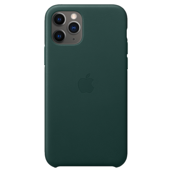 Чехол для смартфона Apple iPhone 11 Pro Apple/ Back/ Кожа/ Forest Зелёный photo 1 Чехол для смартфона Apple iPhone 11 Pro Apple/ Back/ Кожа/ Forest Зелёный photo 1
